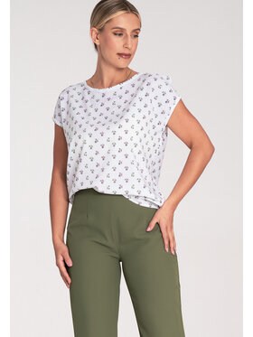 FIGL FIGL Bluzka M1048 Kolorowy Regular Fit