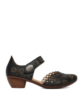 Rieker Rieker Halbschuhe 43753-00 Schwarz