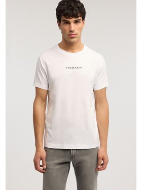 Trussardi Trussardi T-Shirt G0698000164N001 Biały Regular Fit