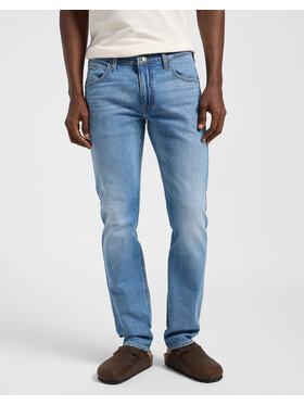 Lee Lee Jeansy LUKE Niebieski Slim Fit