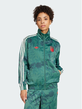 adidas adidas Wiatrówka 153133 Zielony Loose Fit