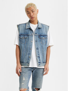 Levi's® Levi's® Weste A5789-0000 Blau Regular Fit