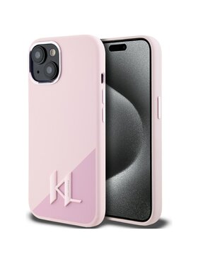 KARL LAGERFELD KARL LAGERFELD Etui na telefon Apple iPhone 15 Różowy