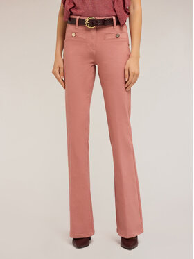 Motivi Motivi Pantaloni di tessuto P725Q004225N006 Rosa Flare Fit