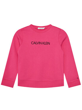 Calvin Klein Jeans Calvin Klein Jeans Bluza Institutional Logo IU0IU00162 Różowy Regular Fit