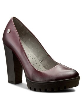 Maciejka Maciejka Halbschuhe 02629-23/00-1 Dunkelrot