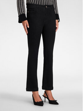 Elena Mirò Elena Mirò Jeans P418G000429N033 Nero Flare Fit