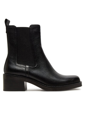 Tamaris Tamaris Kotníková obuv s elastickým prvkem 1-25309-43 Černá