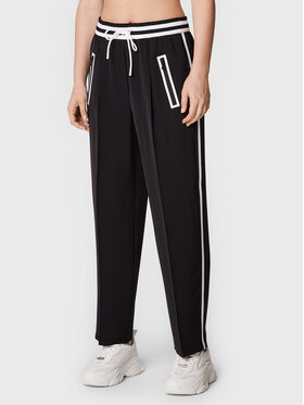 Marc Aurel Marc Aurel Текстилни панталони 1664 2000 92875 Черен Regular Fit