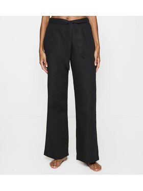 Triumph Triumph Spodnie piżamowe Summer 10222571 Czarny Relaxed Fit