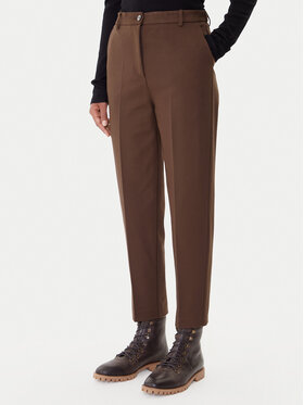 ViCOLO ViCOLO Riidest püksid TF0229 Pruun Regular Fit