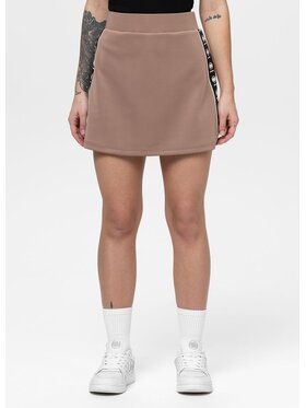 PITBULL PITBULL Spódnica mini VERONA Brązowy Regular Fit
