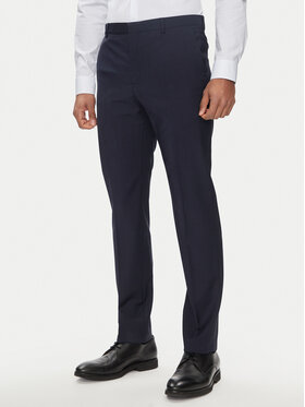 Calvin Klein Calvin Klein Spodnie materiałowe K10K112936 Granatowy Slim Fit