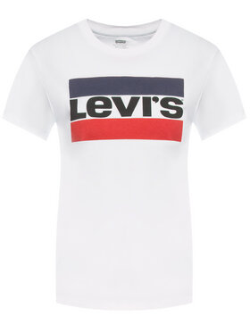 Levi's® Majica The Perfect Graphic Tee 17369-0297 Bela Regular Fit