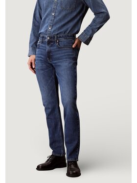 Calvin Klein Jeans Calvin Klein Jeans Jeans hlače Slim Hampton Jean LV04RB735G Modra Slim Fit
