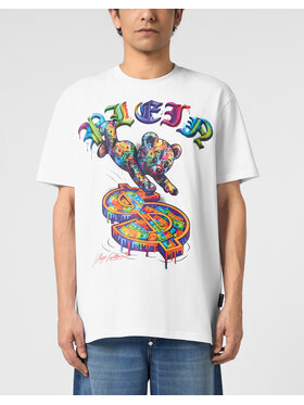 PHILIPP PLEIN PHILIPP PLEIN T-shirt 31107 Bianco Regular Fit