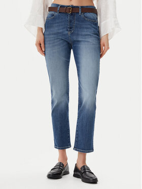 Please Please Jeans hlače P2TDBQ2W8R Modra Regular Fit