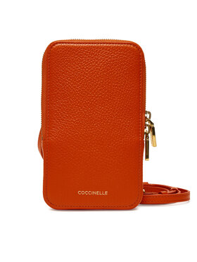 Coccinelle Coccinelle Torebka na telefon E5 MI5 27 01 01 Pomarańczowy