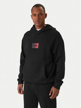 HUGO HUGO Bluza Danohood 50553145 Czarny Relaxed Fit