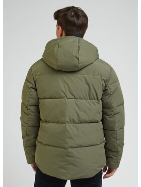 Lee Lee Kurtka zimowa PUFFER JACKET Zielony Regular Fit