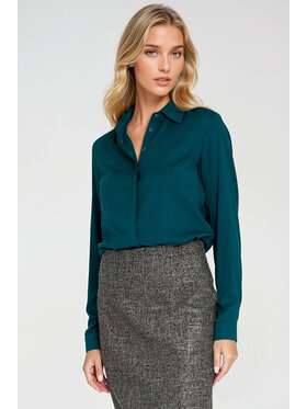 NIFE NIFE Halenka B205 Zelená Regular Fit
