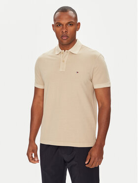 Tommy Hilfiger Tommy Hilfiger Polo MW0MW34757 Μπεζ Regular Fit