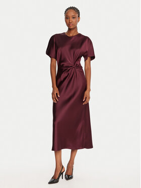 Rinascimento Rinascimento Rochie cocktail CFC0125718003 Vișiniu Regular Fit