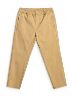 4F 4F Pantaloni di tessuto LAKESIDE ESCAPE Beige Regular Fit