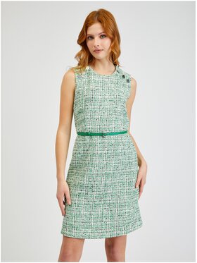 Orsay Orsay Sukienka 490459865000__34 Zielony Regular Fit