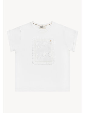 BIZUU BIZUU T-Shirt MIRADO Biały Standard Fit