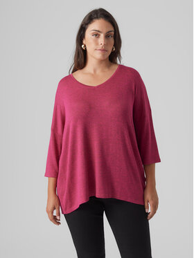 Vero Moda Curve Vero Moda Curve Halenka Brianna 10297287 Červená Regular Fit