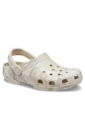 Crocs Crocs Klapki Classic Marbled Clog 206867 Beżowy