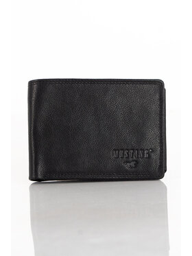 Mustang Mustang Portafoglio da uomo DENIMO WALLET Nero