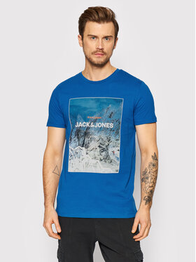 Jack&Jones Jack&Jones T-Shirt Booster 12209200 Modrá Regular Fit