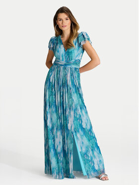 Swing Swing Rochie de seară 5AI18000 Albastru Regular Fit