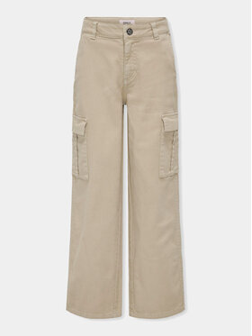 Kids ONLY Kids ONLY Hlače Yarrow 15304049 Bež Straight Fit