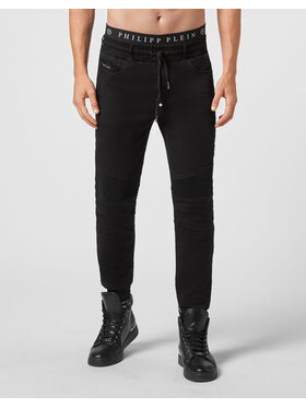 PHILIPP PLEIN PHILIPP PLEIN Jeansy 8075 Czarny Jegging Fit