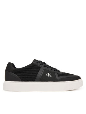 Calvin Klein Calvin Klein Sneakersy Claccic Cups Laceup Knit HM0HM02130 Černá