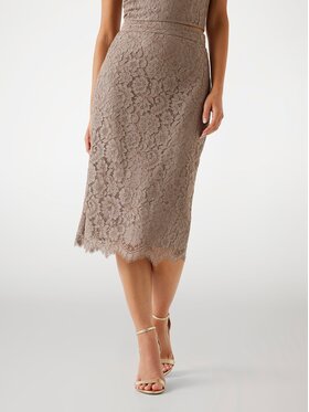 Guess Guess Spódnica 176075 Brązowy Classic Fit