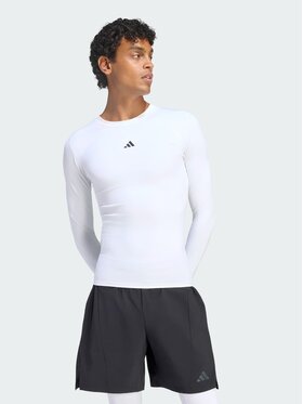 adidas adidas Koszulka techniczna 136943 Biały Fitted Fit