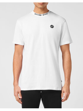 PHILIPP PLEIN PHILIPP PLEIN T-Shirt 15709 Biały Regular Fit