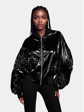 MADE BY SOCIETY MADE BY SOCIETY Kurtka anorak FRAME - J27531 Czarny Basic Fit
