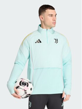 adidas adidas Bluza Juventus Tiro 25 Competition Winterized Turkusowy Regular Fit