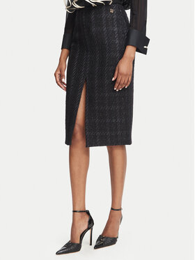 Elisabetta Franchi Elisabetta Franchi Φούστα pencil GO-232-67E2-V440 Μαύρο Regular Fit