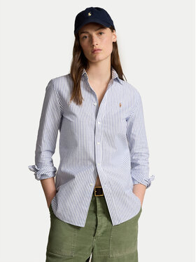 Polo Ralph Lauren Сорочка 211941508001 Голубий Slim Fit
