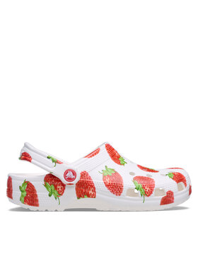 Crocs Crocs Чехли Classic Fresh Fruits Clog 211008 Бял