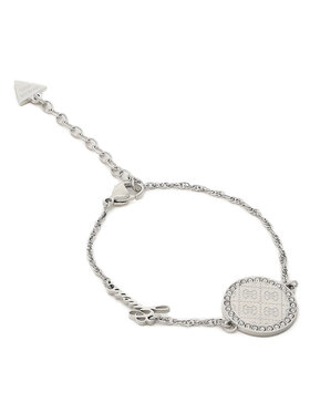 Guess Guess Náramok JUBB01 166JW Strieborná