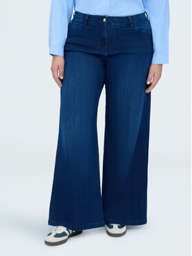 Fiorella Rubino Fiorella Rubino Jeansy P463T005154N034 Niebieski Over Fit