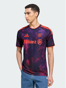 adidas adidas Koszulka techniczna 172076 Kolorowy Slim Fit