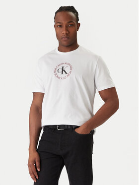 Calvin Klein Jeans Calvin Klein Jeans Футболка Word Circle Graphic LV14RE816G Білий Regular Fit
